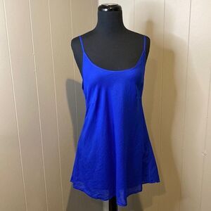 NWT Banana Blue Small Tank Spaghetti Strap Cami Saph